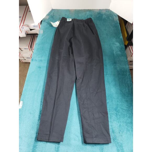 Lee Pants Size 4 Womens Black Stretch Chino Khaki Mid Rise Relaxed Tapered NWT - Picture 11 of 14